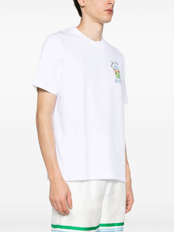 The Best Shops CASABLANCA: Camisetas - Camiseta - Blanco