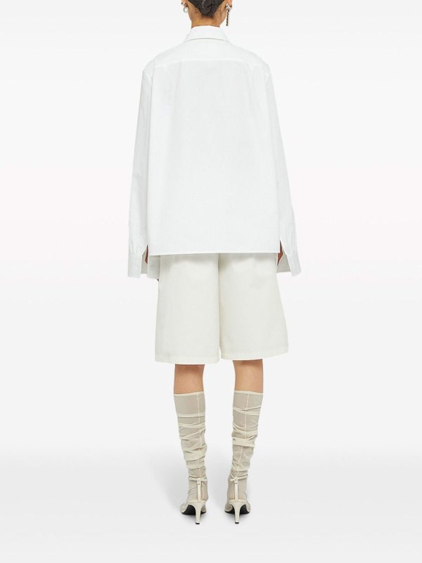 シャツ - 白 shop online: JIL SANDER