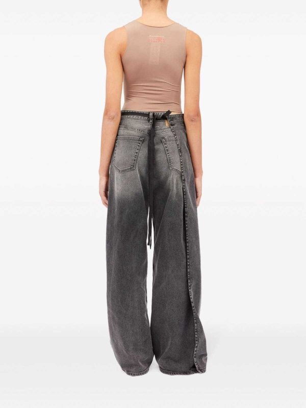 Asymmetric Design Jeans shop online: MM6 MAISON MARGIELA