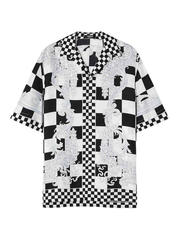 VERSACE: Hemden - Hemd - Weiß