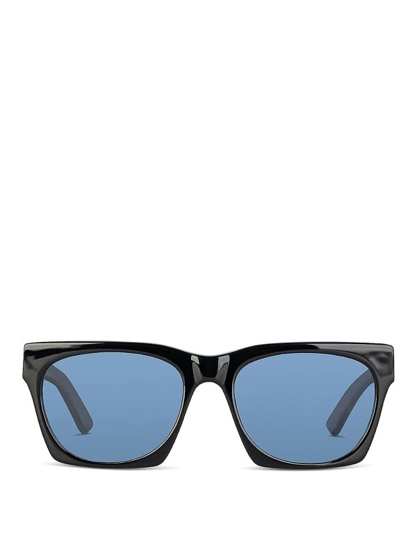 FACE.HIDE: sunglasses - Black And Blue Numero 0 Glasses