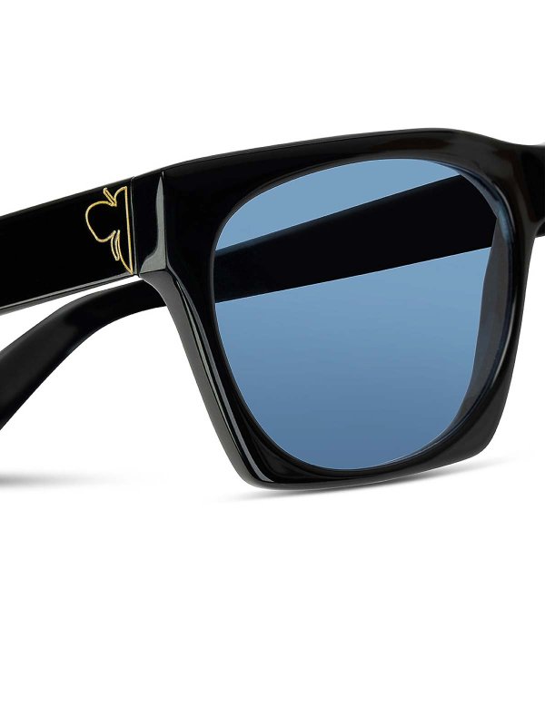 The Best Shops FACE.HIDE: sunglasses - Black And Blue Numero 0 Glasses