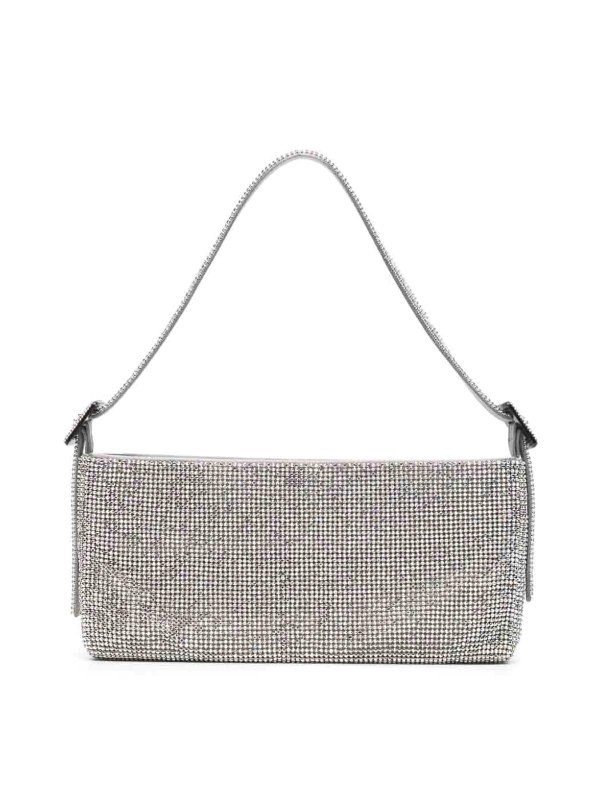 BENEDETTA BRUZZICHES: Schultertaschen - Schultertasche - Grau