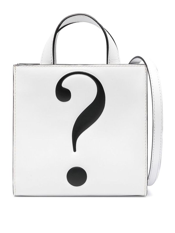 MOSCHINO: totes bags - Question Mark Bag
