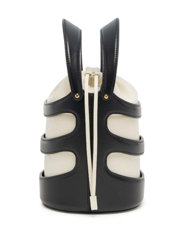 The Best Shops ALEXANDER MCQUEEN: Bucket-bags - Bucket-Bag - Weiß