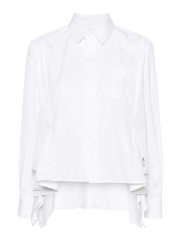 Sacai: shirts - Thomas Mason Cotton shirt