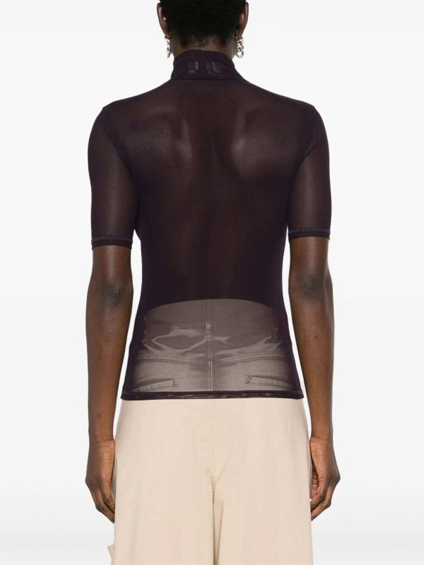 COPERNI: Tops & Tank tops online - High Neck Fitted Top