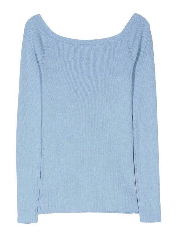 P.A.R.O.S.H.: ボートネック online - ボートネック - ライトブルー