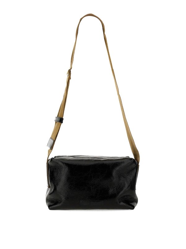 UMA WANG: shoulder bags - Leather Shoulder Bag
