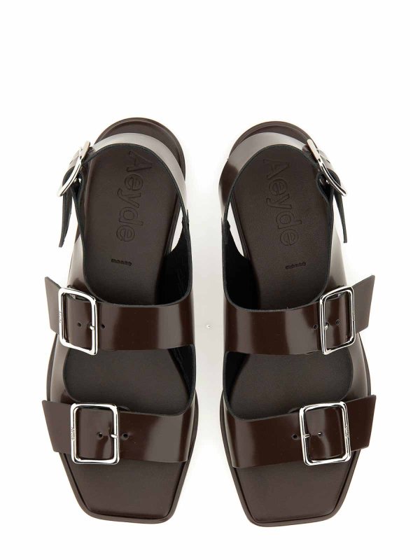 AEYDE: Sandalen online - Sandalen - Braun