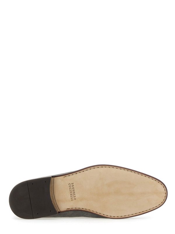 The Best Shops BRUNELLO CUCINELLI: Mokassins - Grau