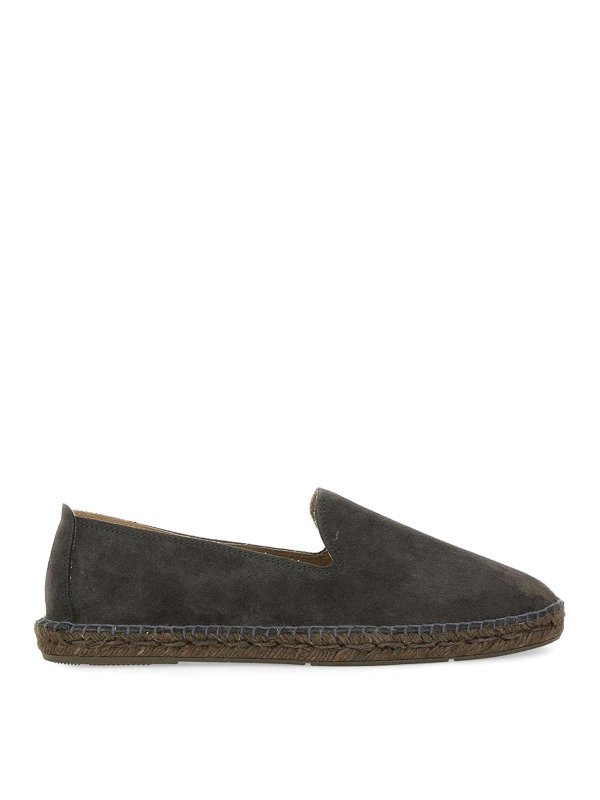 MANEBI: Espadrilles - Ballerines - Gris