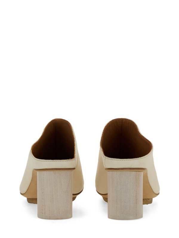 Leather mules shop online: UMA WANG