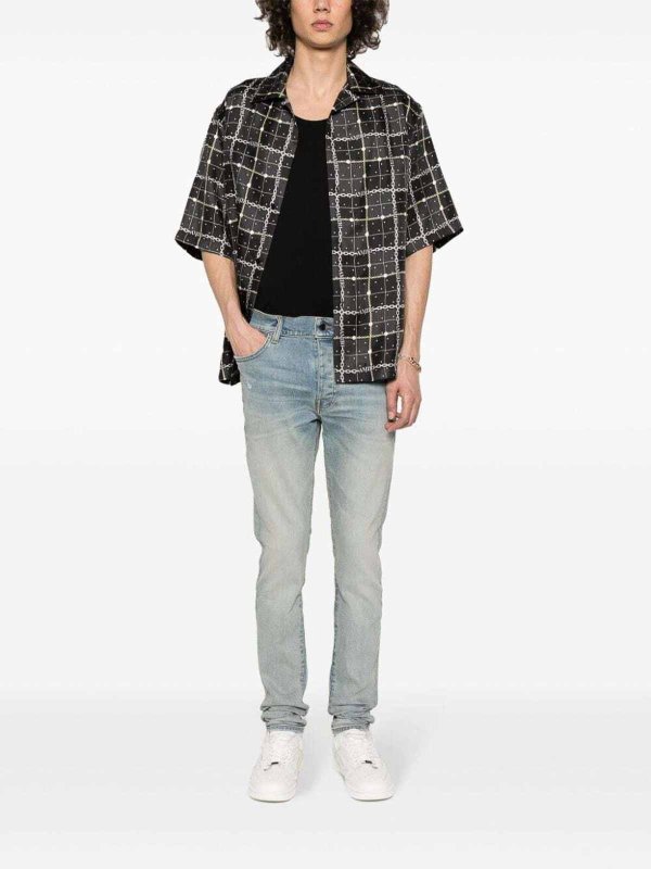 AMIRI: bootcut jeans online - Stack Skinny Jeans