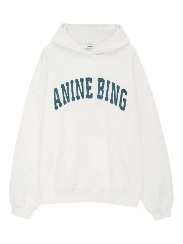 ANINE BING: スウェット＆セーター - スウェットシャツ/セーター - ブルー