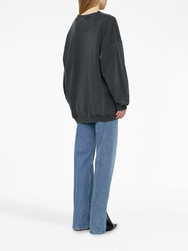 The Best Shops ANINE BING: スウェット＆セーター - スウェットシャツ/セーター - 黒