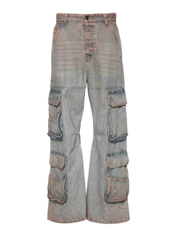 DIESEL: Hosen Shorts - Shorts - Blau