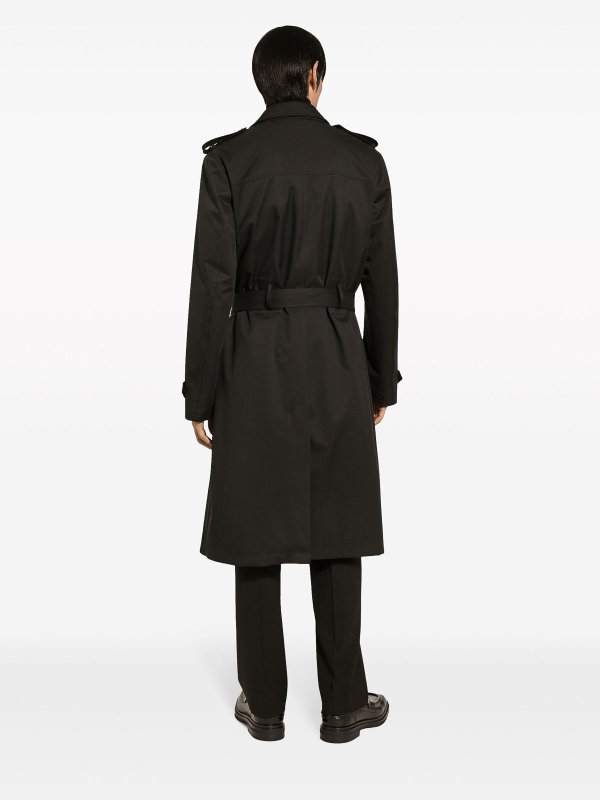 DOLCE & GABBANA buy online Belted Double-Breasted Trench Coat