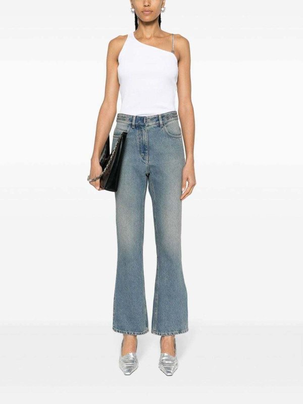 GIVENCHY: ブーツカットジーンズ online - ブーツカットジーンズ - ブルー