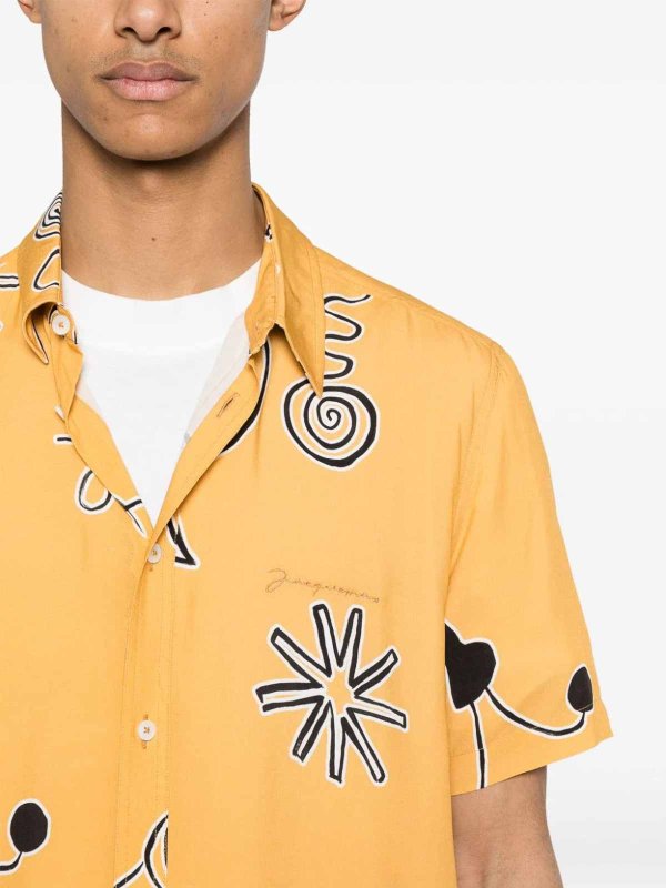 JACQUEMUS buy online Melo Spiral-Print Shirt