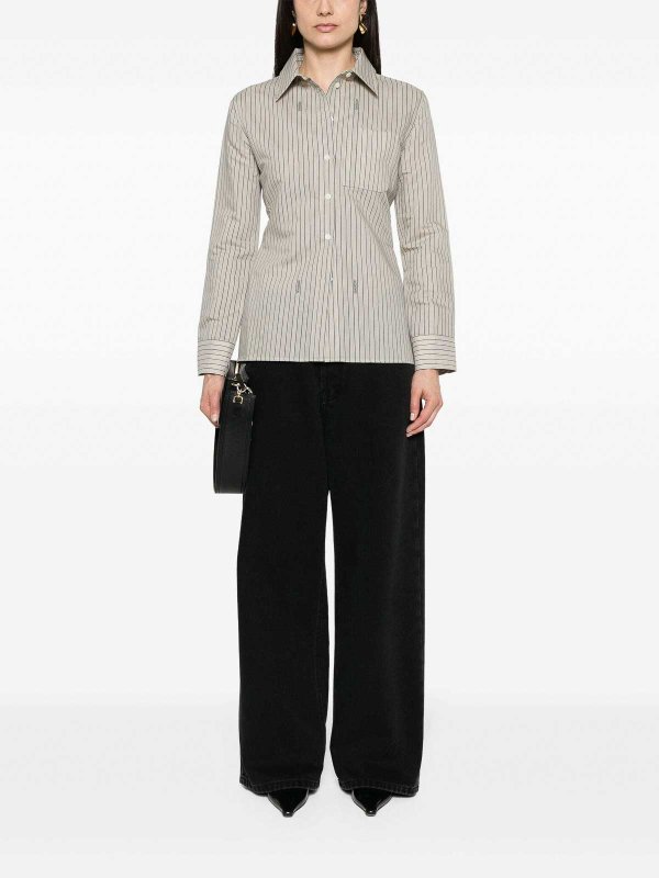 JACQUEMUS: Bootcut online - Bootcut Jeans - Schwarz