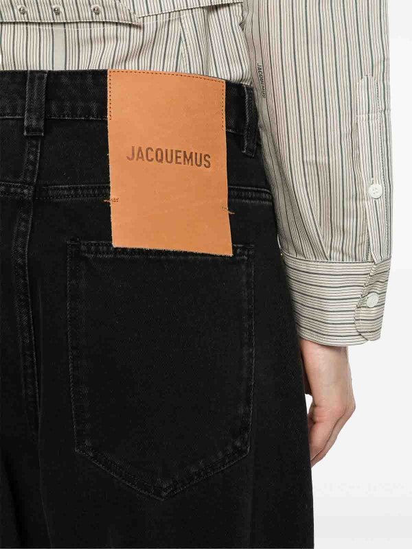 Bootcut Jeans - Schwarz shop online: JACQUEMUS