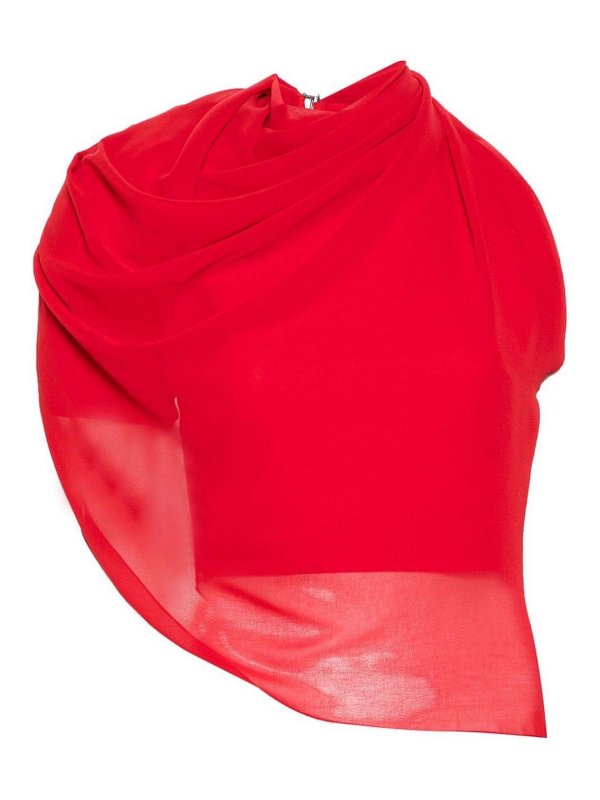 JACQUEMUS: Tops & Débardeurs - Top - Rouge