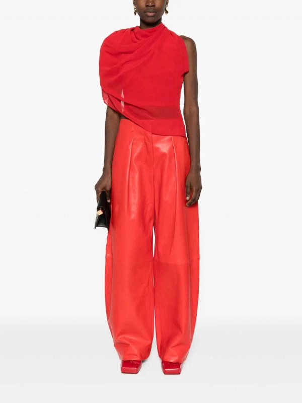 JACQUEMUS: Tops & Débardeurs online - Top - Rouge