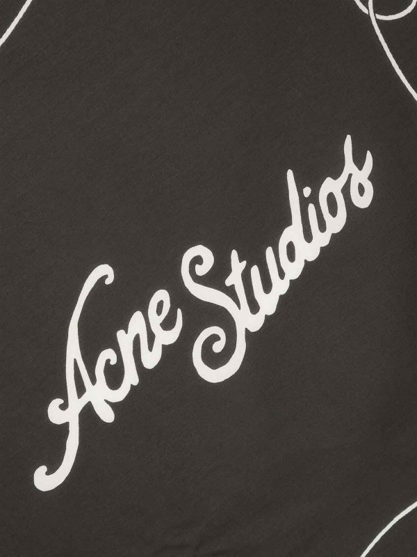 The Best Shops Acne Studios: sciarpe e foulard - Sciarpa con logo
