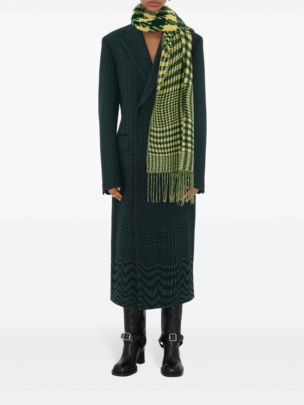 BURBERRY buy online スカーフ - ダークグリーン