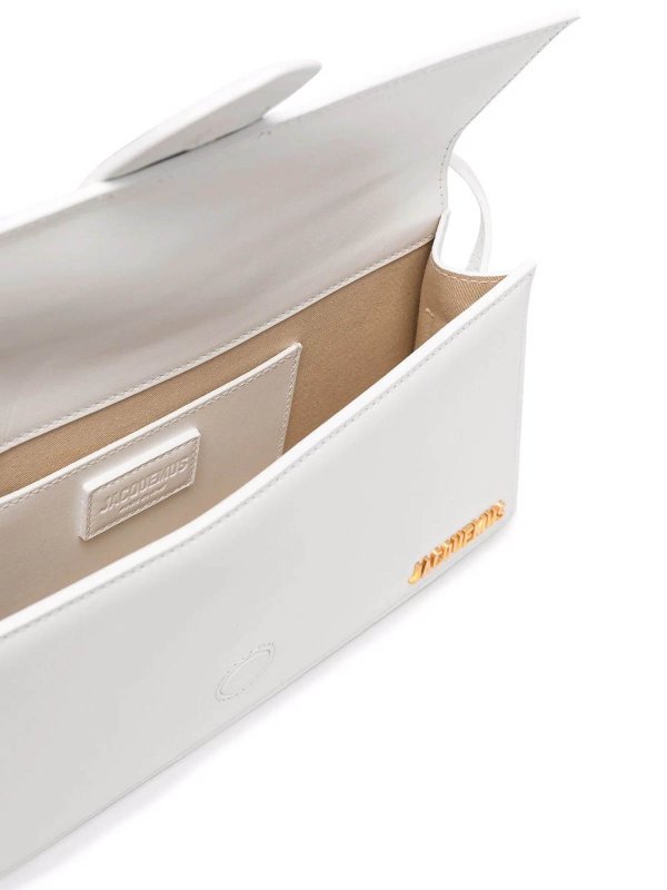JACQUEMUS 22E221BA0133060120 関税送料込 Jacquemus Le Bambimou Long Flap Bag - White | 221BA0133060100