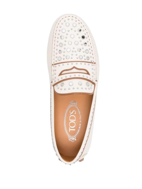 Studded loafer shop online: TOD