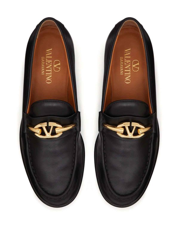 The Best Shops VALENTINO GARAVANI: ローファー - 黒