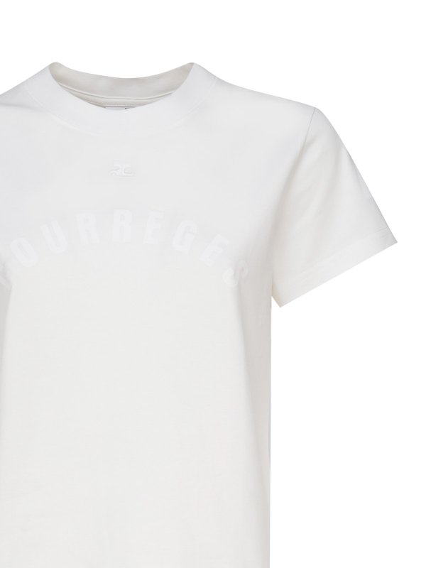 The Best Shops Courreges: Camisetas - Camiseta - Blanco