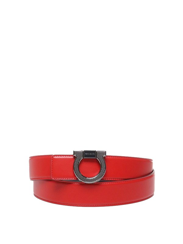 FERRAGAMO: Ceintures - Ceinture - Rouge