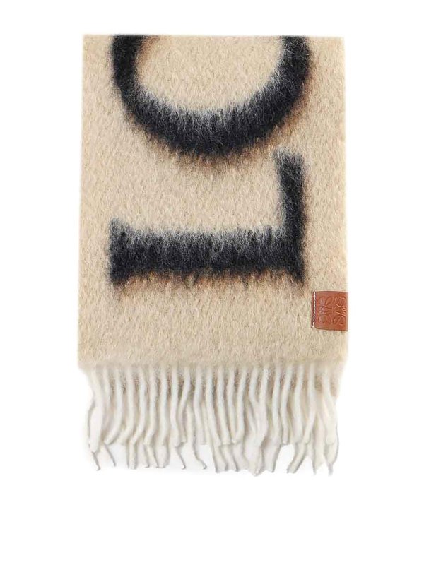 LOEWE: Schals - Schal - Beige