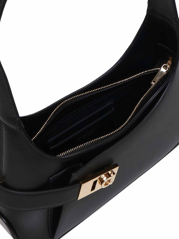 Medium Leather Shoulder Bag shop online: FERRAGAMO