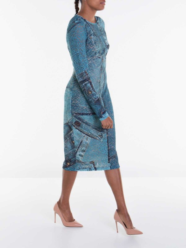 Versace Jeans Couture Slim fit Dress - Denim|76HAO938JS279261