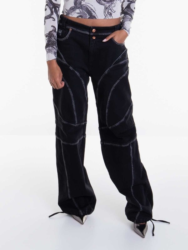 The Best Shops Versace Jeans Couture: ブーツカットジーンズ - ブーツカットジーンズ - 黒