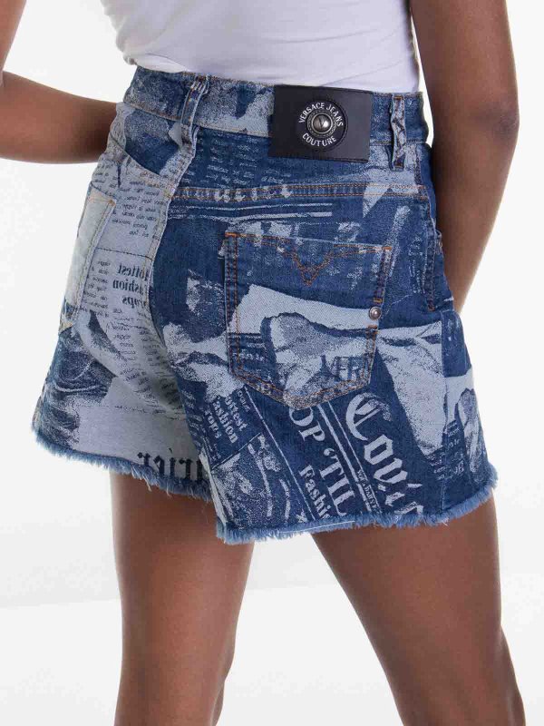 Versace Jeans Couture buy online Multicolour shorts