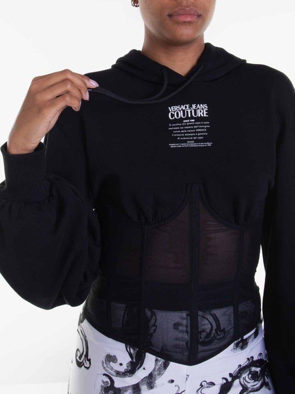 Versace Jeans Couture buy online Rundhalspullover - Schwarz