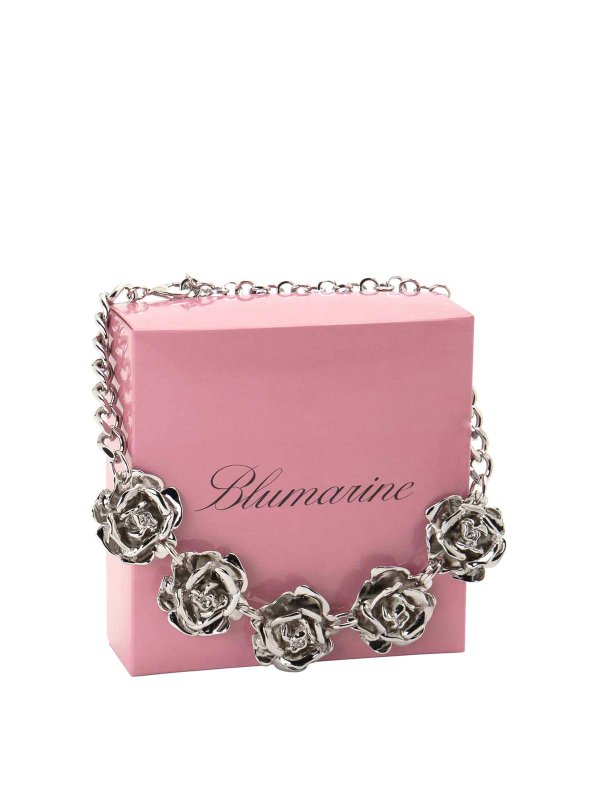 BLUMARINE: Collane - Collana con rose