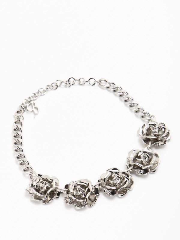 The Best Shops BLUMARINE: Collane - Collana con rose