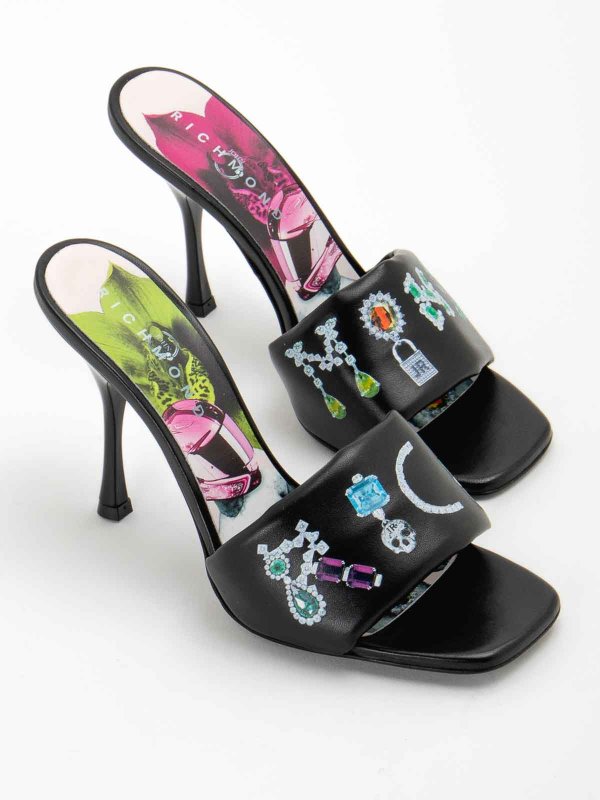 JOHN RICHMOND: サンダル online - サンダル - 黒