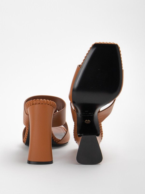 Sandales - Marron shop online: ROBERTO CAVALLI