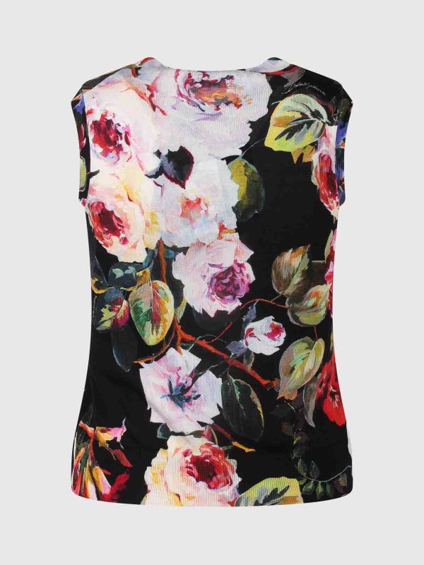 DOLCE & GABBANA: Tops y camisetas sin mangas online - Top - Multicolor