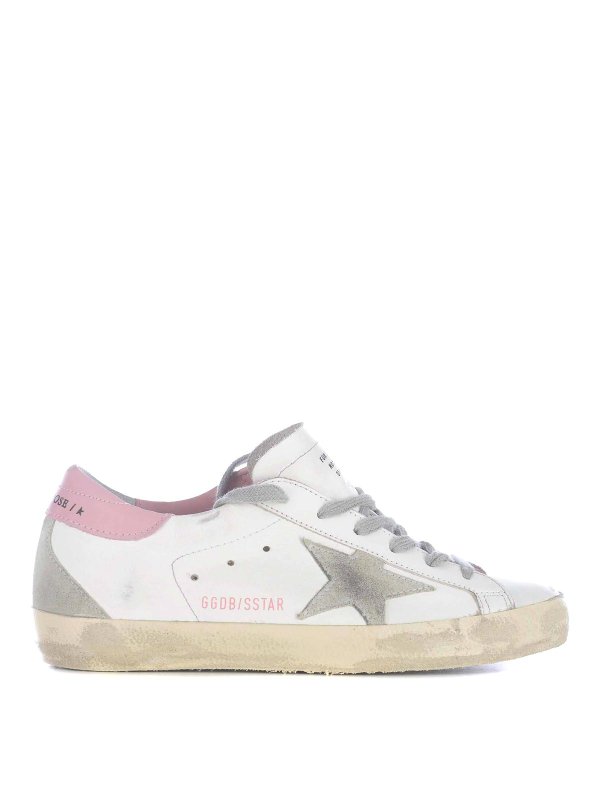 GOLDEN GOOSE: Chaussures de sport - Baskets - Argent