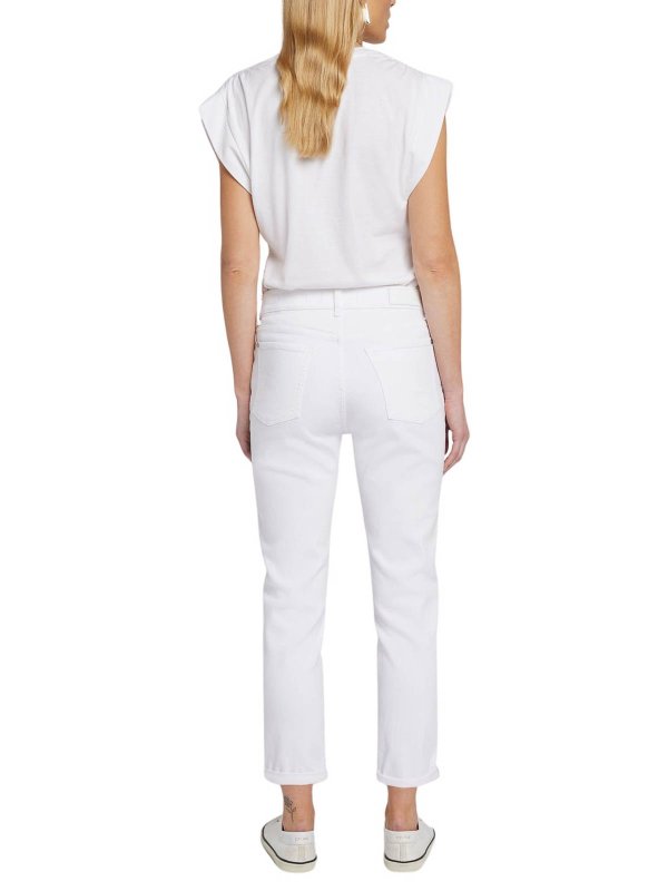 The Best Shops 7 FOR ALL MANKIND: Bootcut - Bootcut Jeans - Weiß