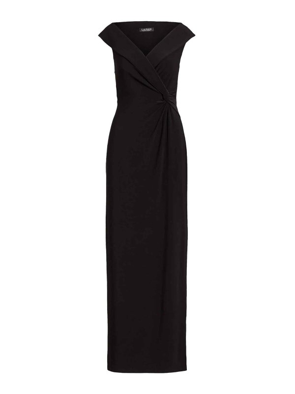 LAUREN RALPH LAUREN: Vestidos de noche - Vestido De Noche - Negro