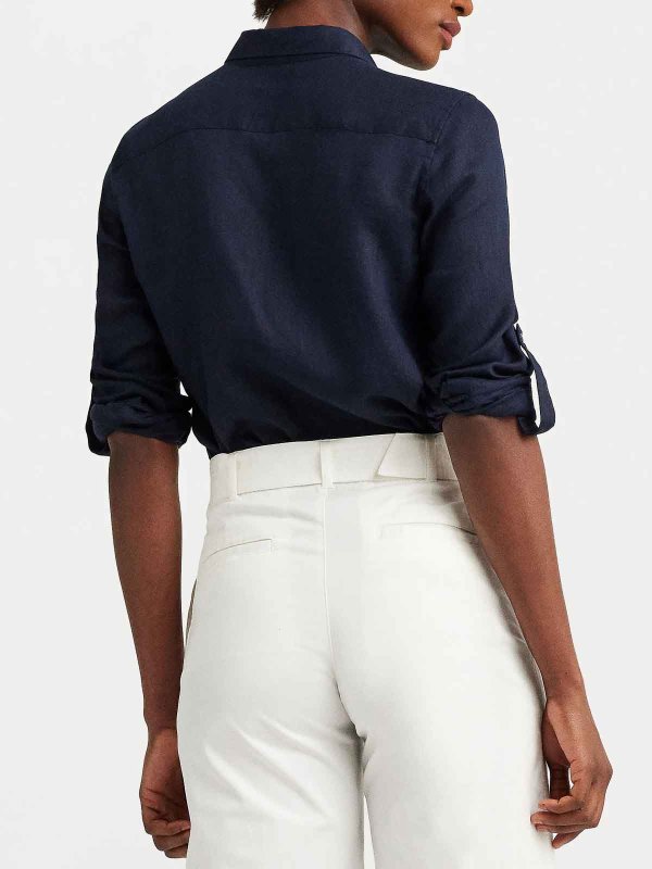 The Best Shops LAUREN RALPH LAUREN: Chemises - Chemise - Bleu Foncé